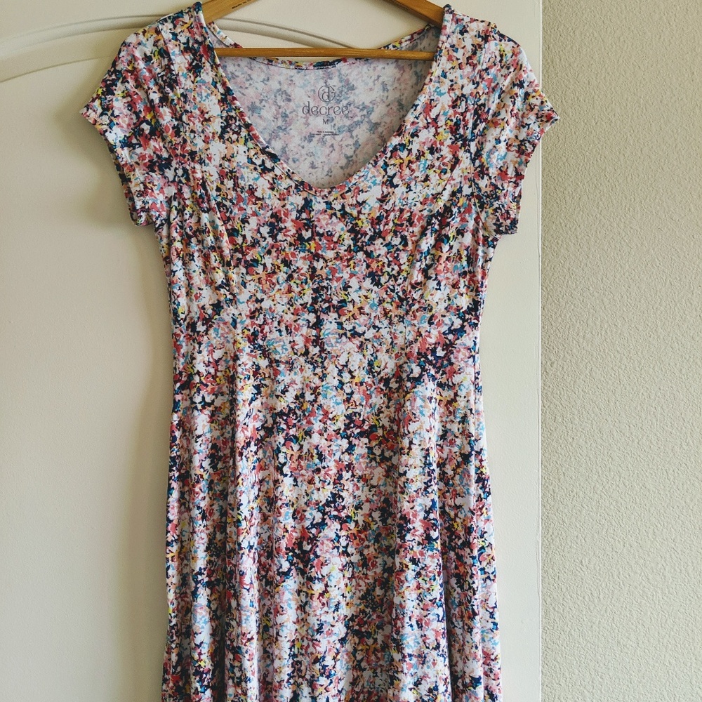 NEW Classy & Fun Multicolor Mini Dress!